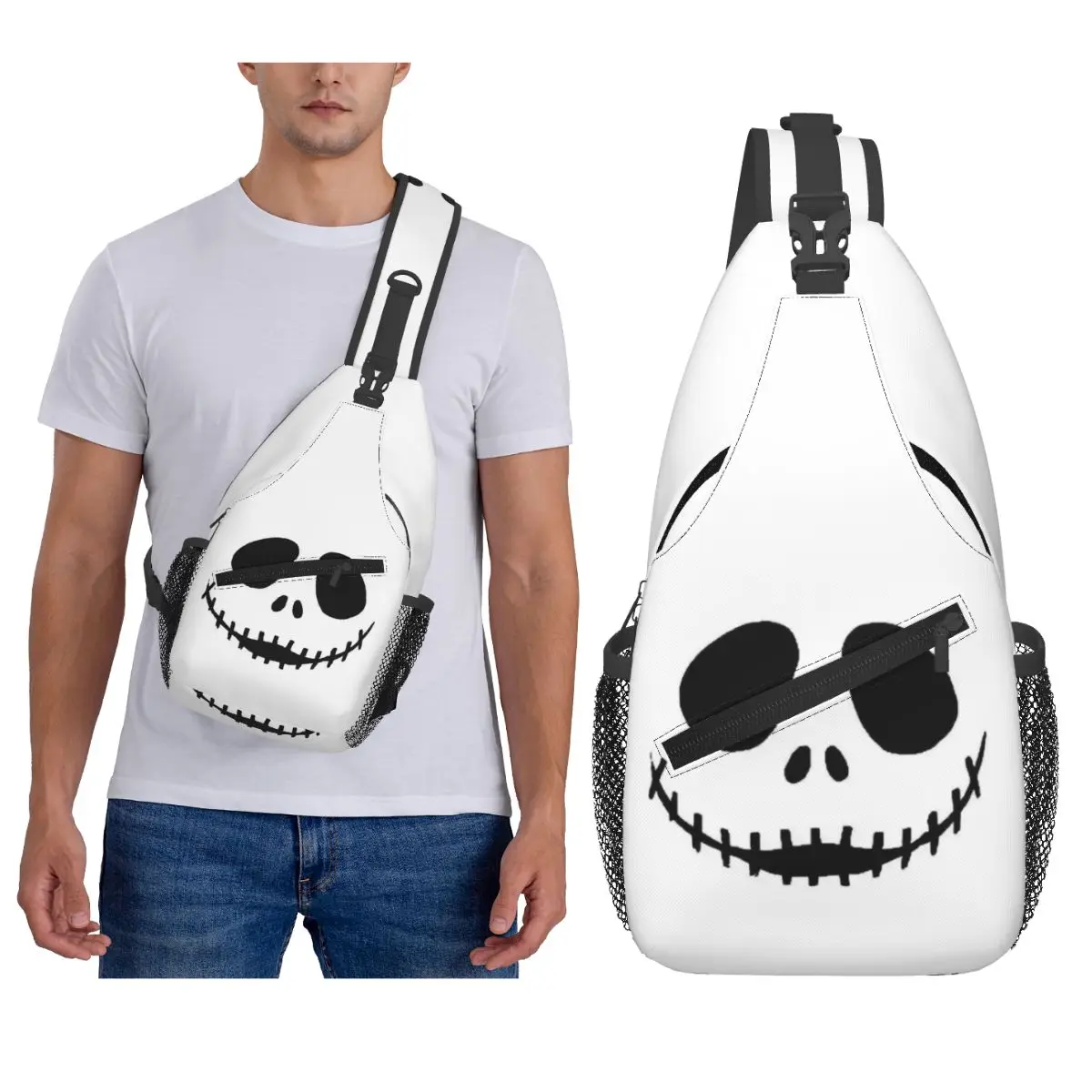 

Классическая нагрудная сумка Fox 20 века, мужской рюкзак через плечо на слинге, нагрудная сумка, дорожный походный рюкзак, сумка на плечо