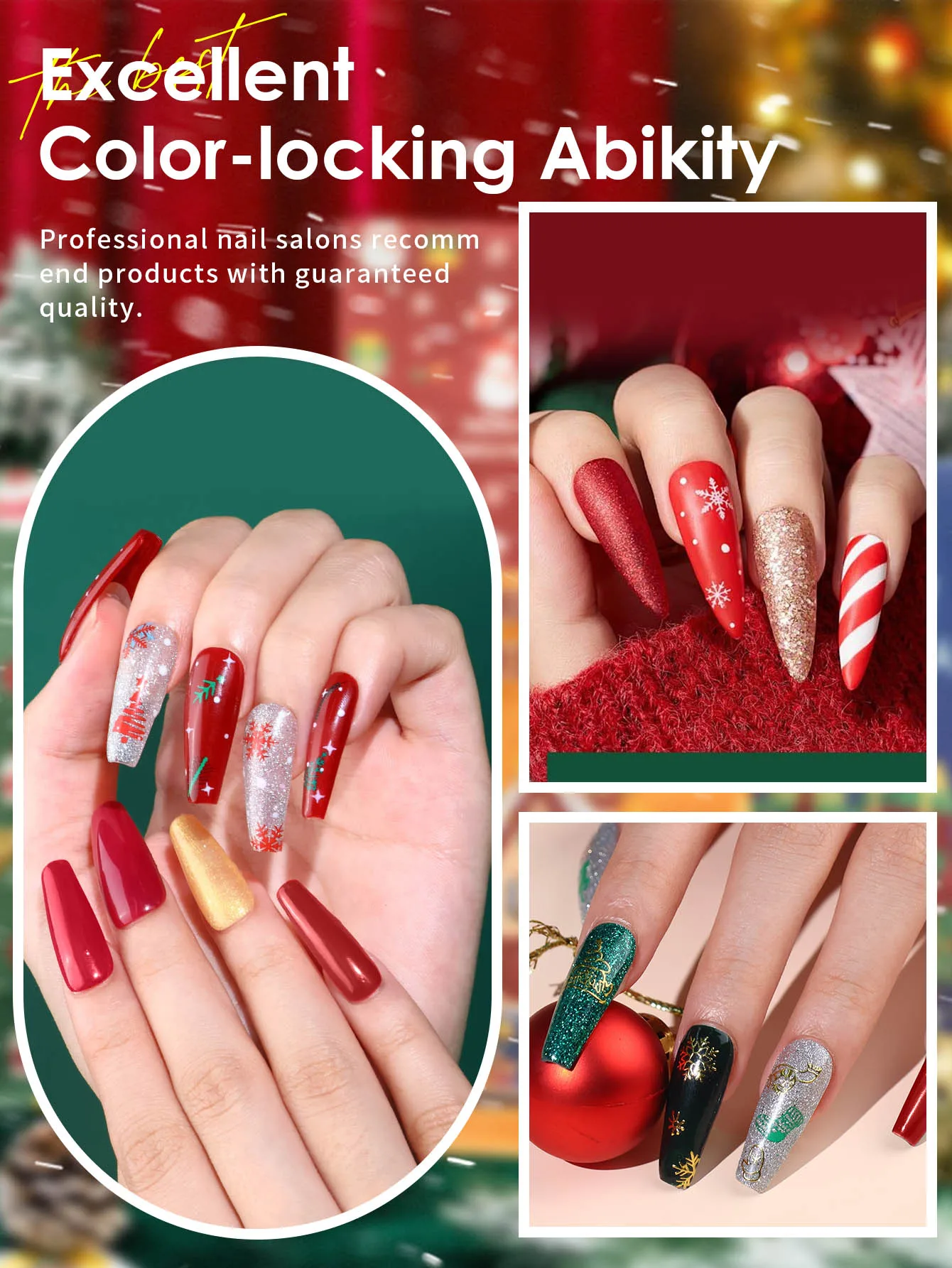 Zestaw 6-kolorowego akrylowego pudru kryształowego, umożliwiający tworzenie manicure w jakości salonowej w domu, idealny dla początkujących i profesjonalistów.