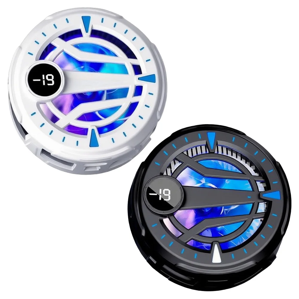 AI-Integrated Magnetic Phone Cooler for Thermal Regulation During Gaming 5100 RPM Fan with Stable Airflow Pattern