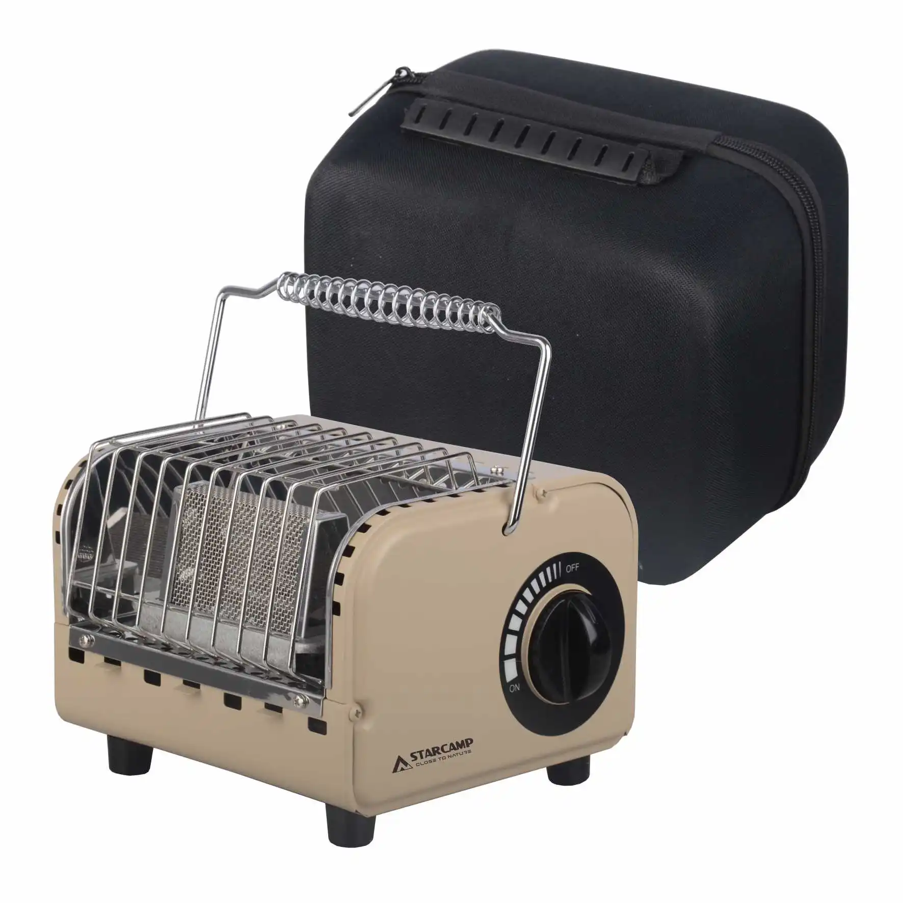 STARCAMP 1200W Portable Outdoor Camping Butane Gas Heater & Stove 2 IN 1