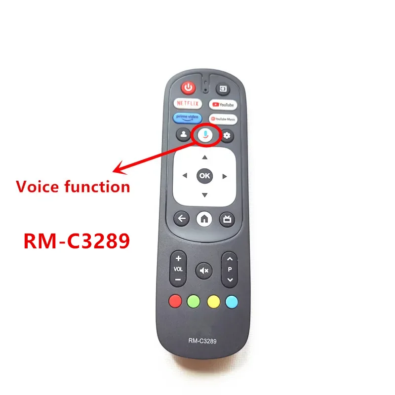 Suitable for JVC TV Box Bluetooth Voice Remote Control RM-C3287 RM-C3289