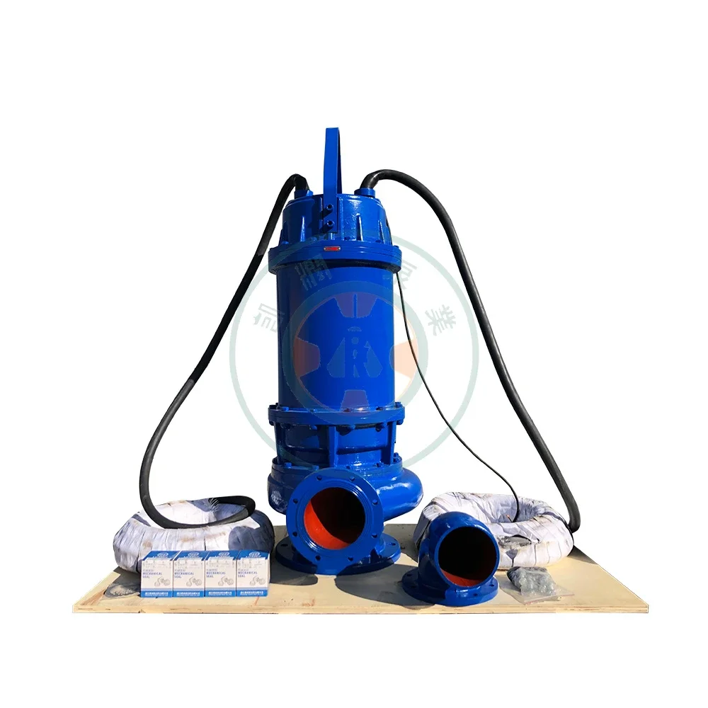 Factory 120 ntrifugal Submersible Irrigation Dirty Water Sewage Pump With Coupler Sludge Pump 4