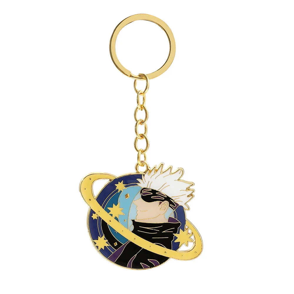 Chaveiro Jujutsu Kaisen Gojo Satoru Anime Yuji Itadori, Acessório para Bolsa e Carro, Brinquedo da Moda