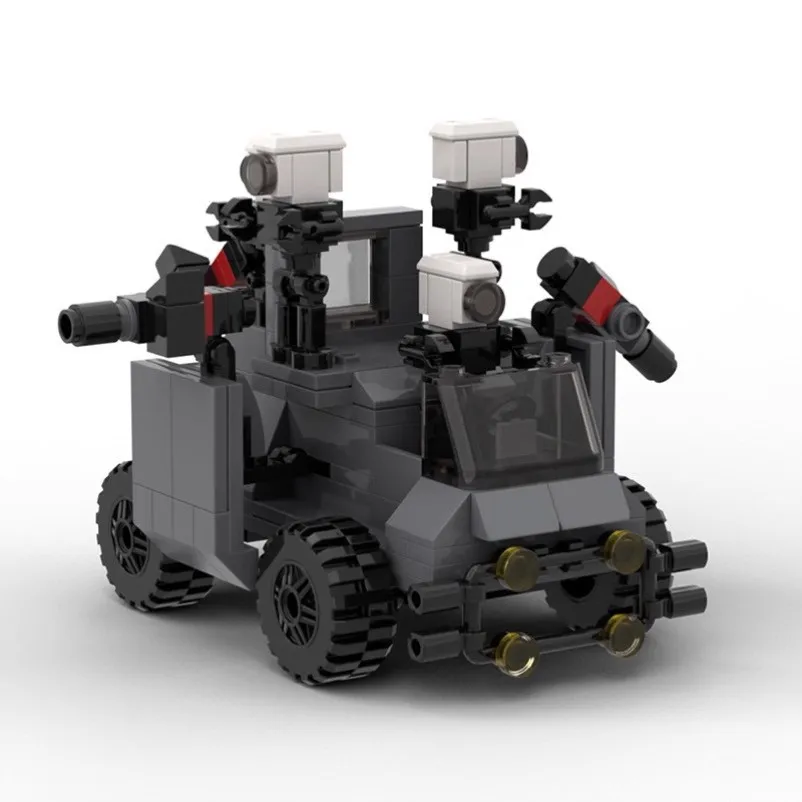 

Moc Game Series Туалет Человек Строительный блок против монитора Человек Строительный блок Креативная модель Детская коллекция головоломок Кирпичи Игрушки