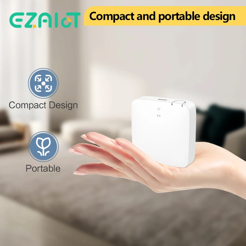 Tuya Smart Multi-Mode Gateway ZigBee Bluetooth Mesh Hub Smart Home Automation Wireless Bridge Via Smart Life APP Remote Control