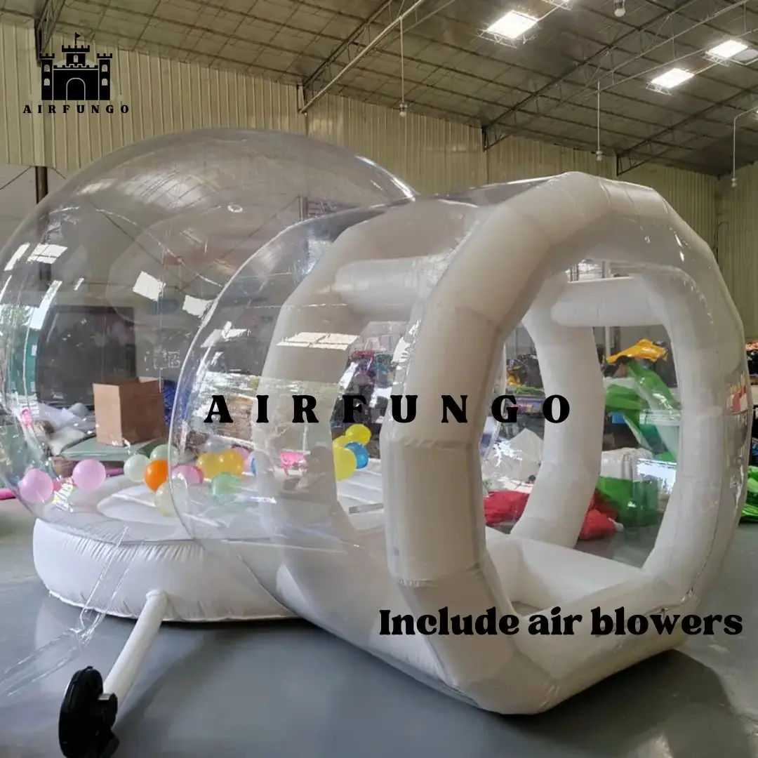 Hot Selling Transparant Opblaasbare Iglo Tent Opblaasbare Bubble Bounce Huis Ballon Koepel Huis Voor Ballon Evenement