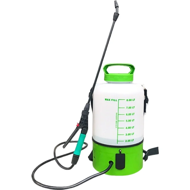 5/8/12L KOTUMY Rechargeable Electric Sprayer with Lead Acid Battery, Multifunctional Farm Insecticide Spraying Machine for Plant