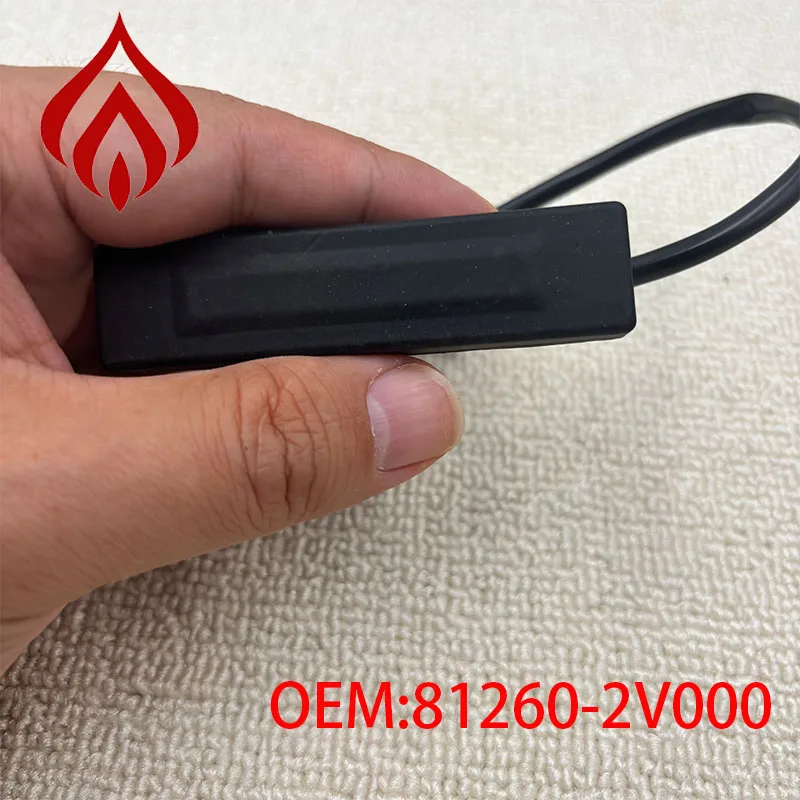 81260-2V000 812602V000 Black Tailgate Door Handle Switch Opening Button Case For Hyundai Veloster 2012-2017