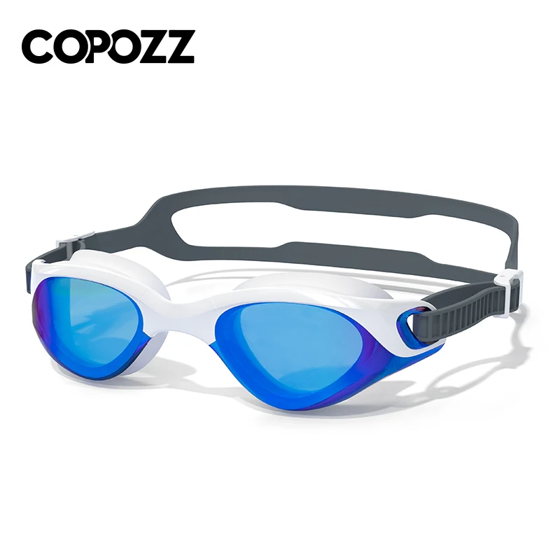 COPOZZ Women Men Adults HD Anti-Fog UV Protection Swimming Goggles Water Sport Diving Swim Glasses With Portable Box Set