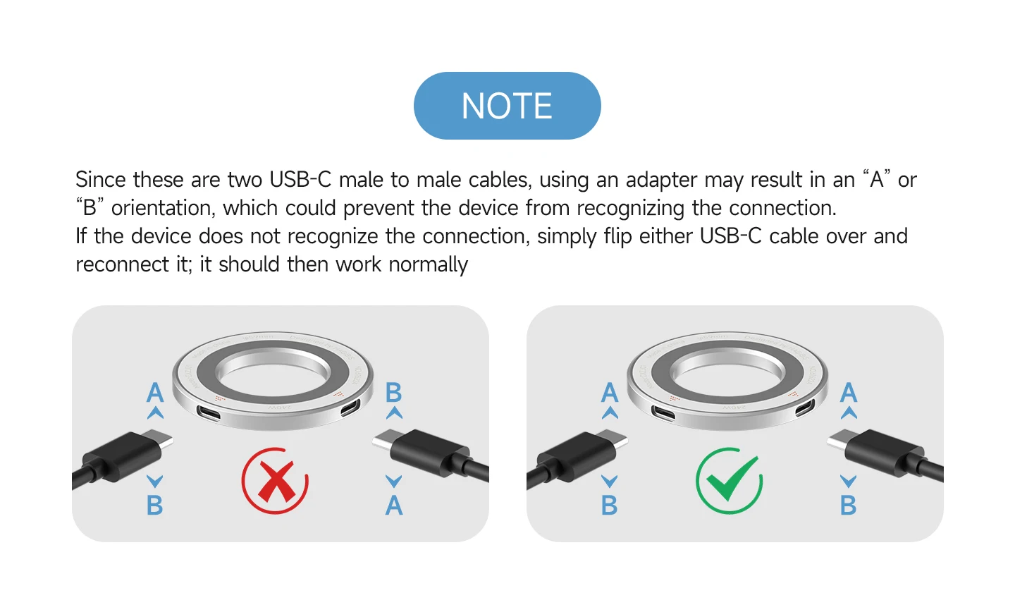 Hagibis Magnetic Adapter Ring for Phone and Tablet Charging Port Type-C Plug Conventer 240W Cable for iPhone 17 Pro iPad Magsafe