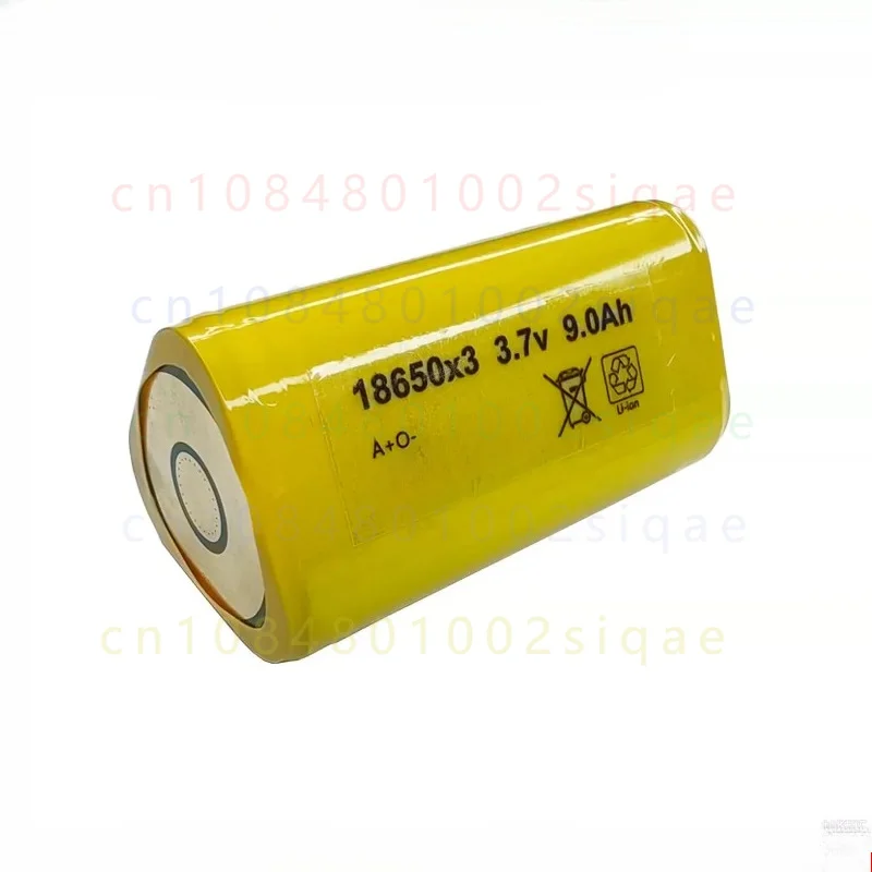 FOR COHN 3.7V 3PCS 18650 Lithium Battery Pack Fit Vertex A60 A70S A80S T7S Flashlight