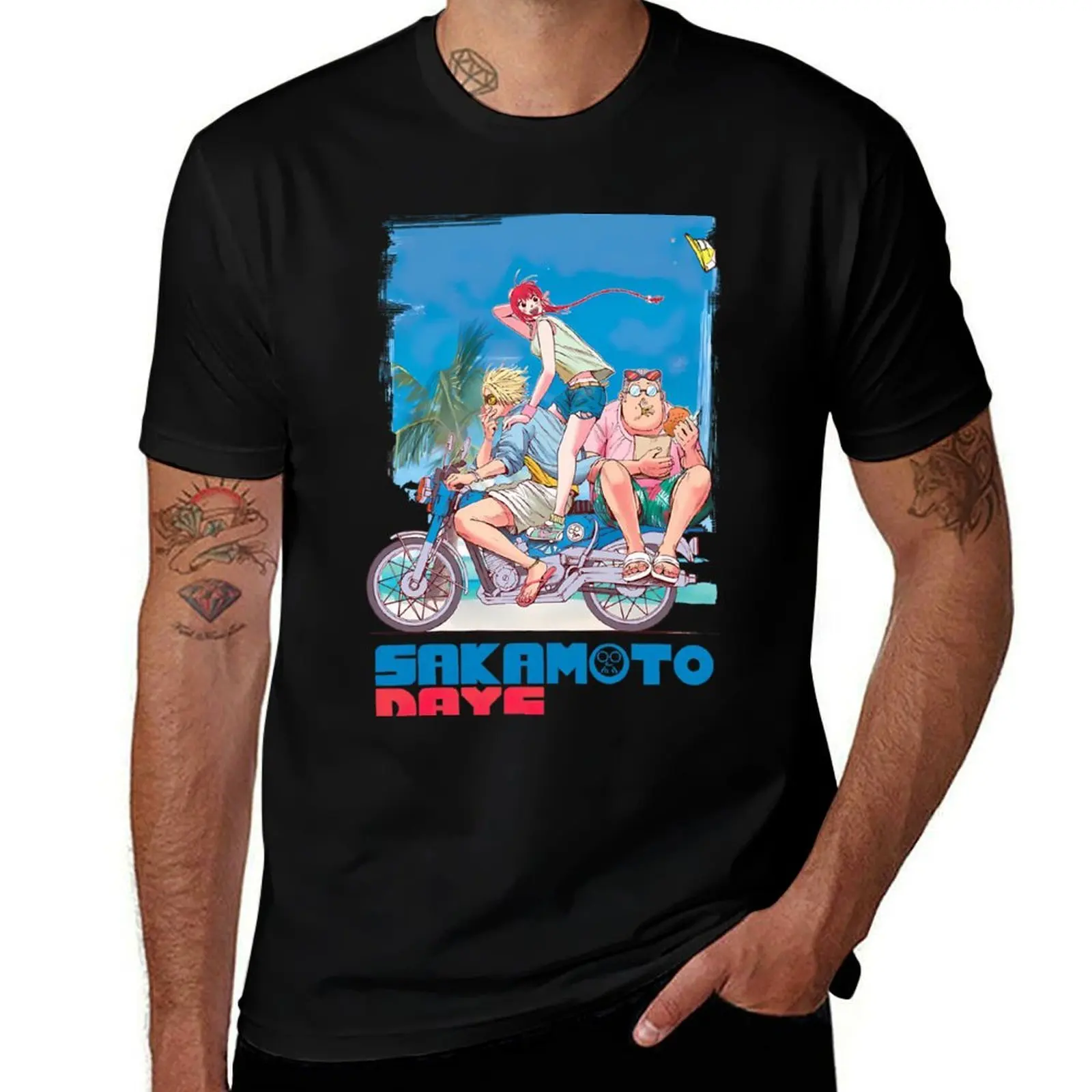 sakamoto convenience store - sakamoto taro sakamoto T-Shirt Big and Tall Short Sleeve Tee T-Shirt