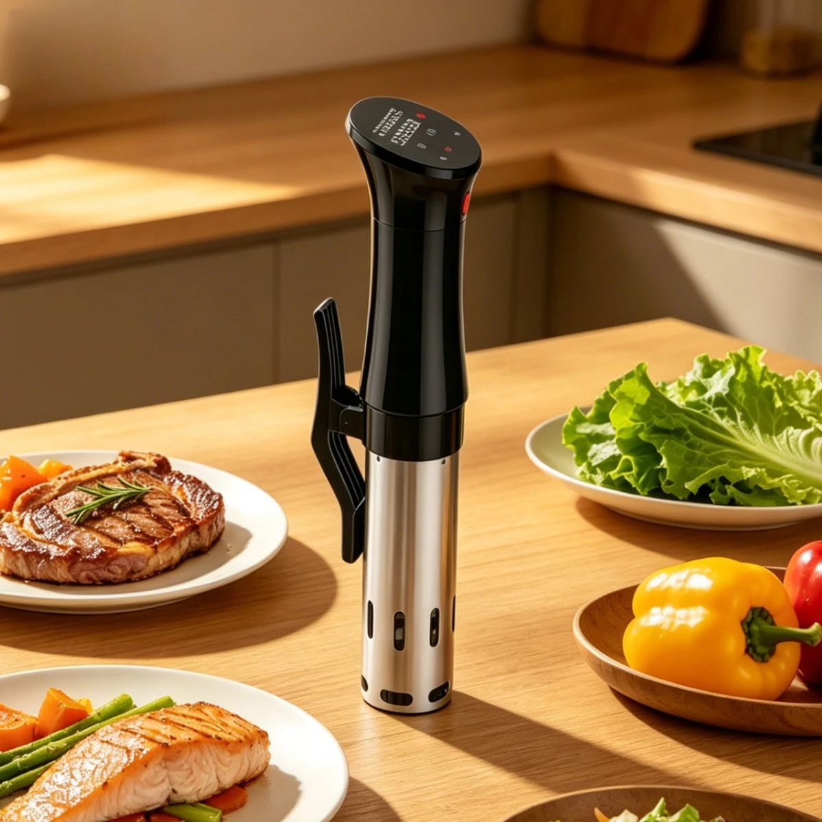 Household Sous Vide Immersion Circulator Low Temperature Slow Cooker Steak Vacuum Cooking Machine