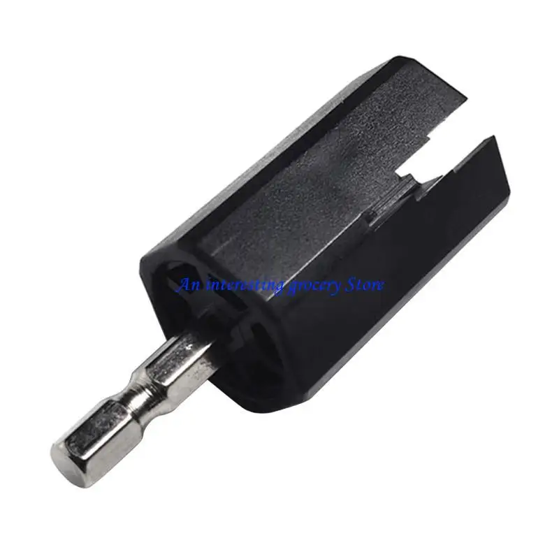 652D Guitar String Winder Head Hex-Electric Drill Tuning-Peg Puller DIY Repair Maintenance Tool for Electric Guitar Bass