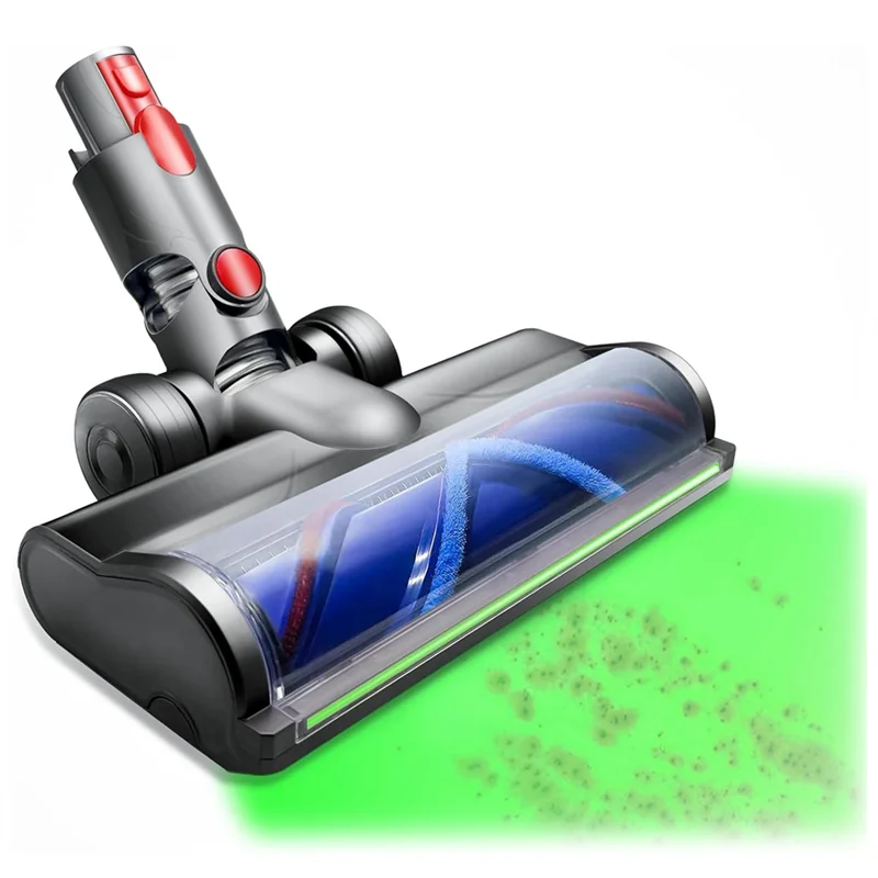 ABWM-الإفراج السريع لينة الأسطوانة فراغ رئيس ل دايسون V7 V8 V10 V11 V15 G5 Gen5 الأنظف مع كامل المنطقة LED الضوء الأخضر