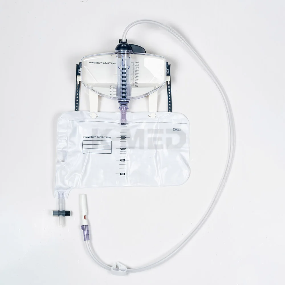 Disposable Urine Flow Meter 2500ml Hospital Urine Collection Bag Medical Urine Meter for Patient