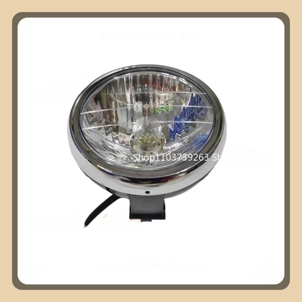 Suitable for Keeway Superlight KLight 202 125/150/200 QJ200-2H Motorcycle Retro  Round Head Headlight