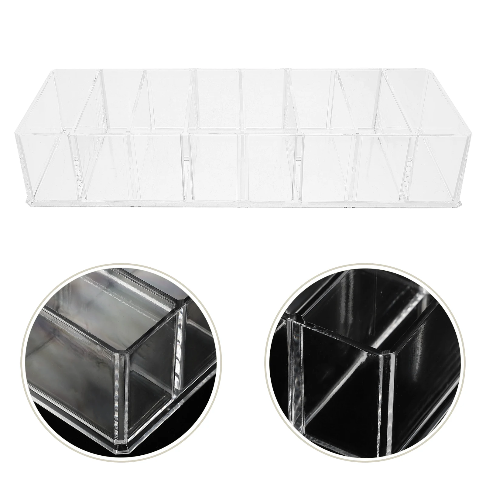 

Storage Box Eyeshadow Organizer Makeup Pallets Organizers and Tray Beauty Lipstick Holder