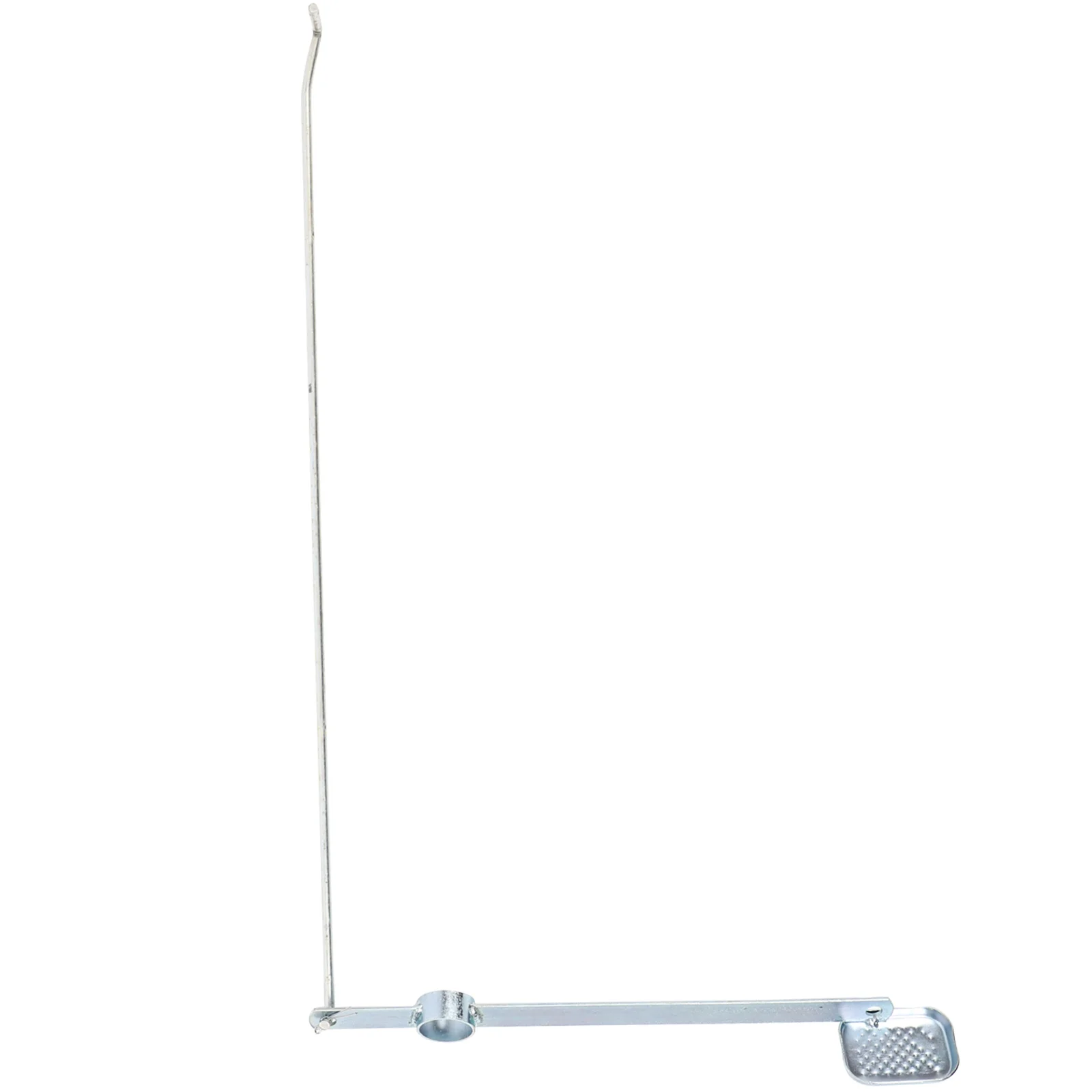 

Heavy Duty Metal Trash Can Pedal for Large Garbage Bins Foot Operated Lid Opener Outdoor Indoor Fit All Standard Cans No Tools