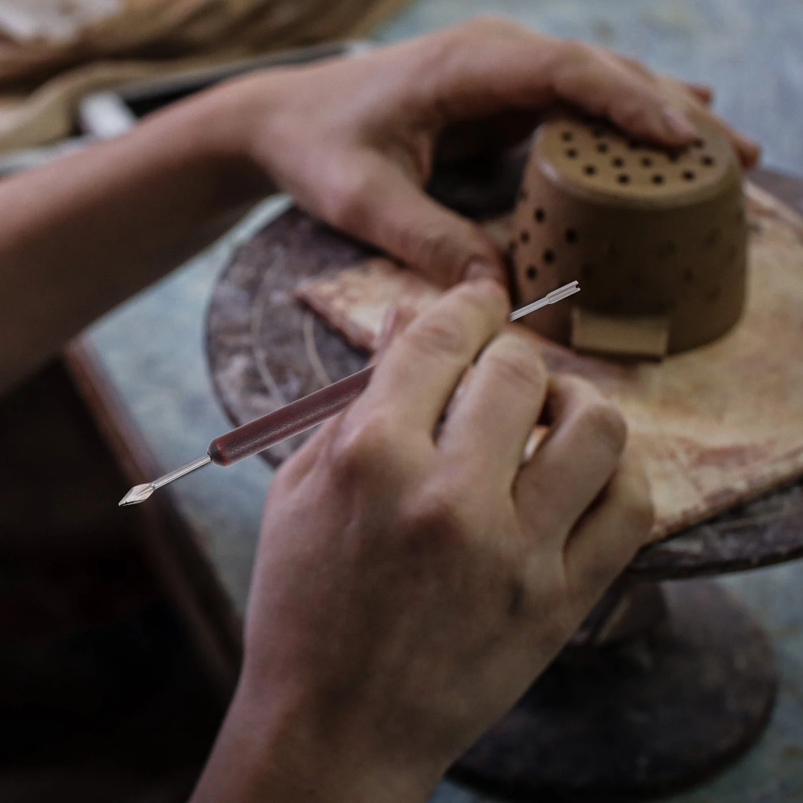 

6Pcs Clay Sculpting Tool Set Professional Pottery Carving Modeling Tools for Pottery Clay Sculpture and Craft Supplies