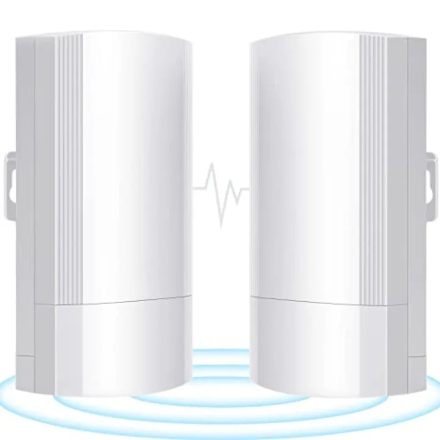 

Беспроводной мостовой комплект 900 Мбит/с 5.8G WiFi для наружного использования, CPE, точка-точка, дальность до 2-3 км, CPE200 с антенной 12dBi с высоким коэффициентом усиления, 24В