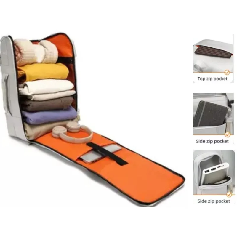 Large Capacity Fitness Bag, Travel Backpack, Dry Wet Separation Shoulder Bag, Outdoor Sports, Fishing, Yoga Training Bag