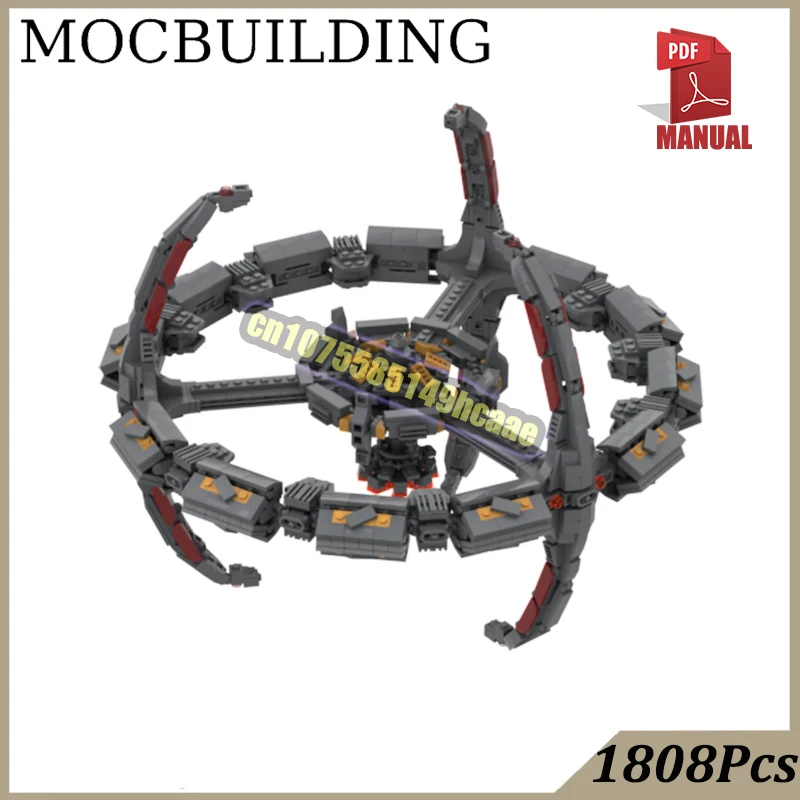 

Deep Space Nine Space Station Blocks MOC Building Treks Bricks DS9 Construction Technology Vejur Toys Gift Christmas