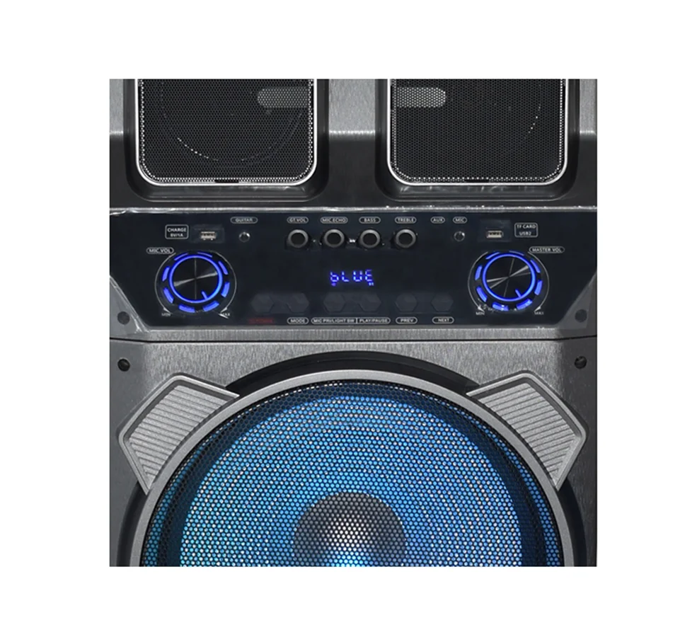 Stereo Karaoke Portable speaker dancing Blue tooth Trolley Video Speaker home theater system speaker