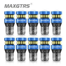 10Pcs W5W LED Canbus T10 LED Car Parking Interior Lighting for BMW E46 E90 F10 E39 E60 E87 E36 Kia Sportage Rio 3 Ceed LED Light
