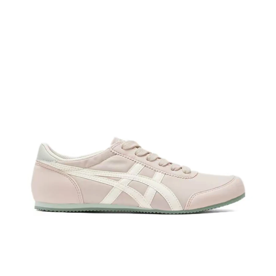 Onitsuka Tiger Track Trainer Women's Light Pink Low-Top Casual Shoes – Comfortable Stylish Feminine Everyday Wear 1183C136-250
