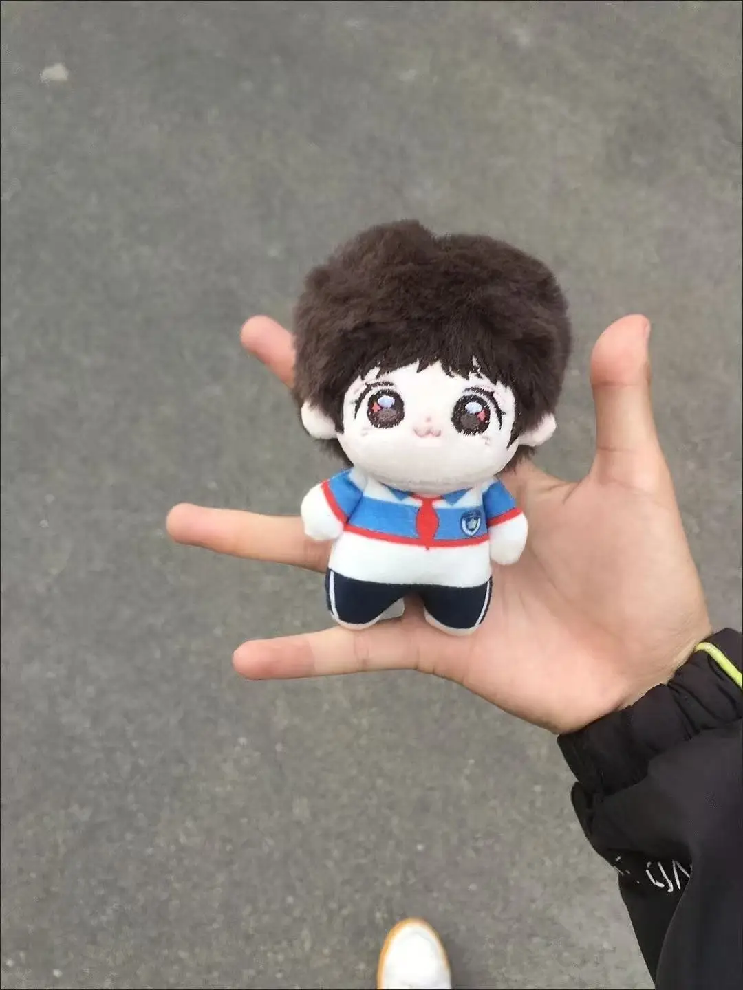 

Stuffed 10cm Anime TF Family Generation Chen Junming Cartoon Plush Doll Toy COS Dress-up Children Adults Collectible Cotton Gift