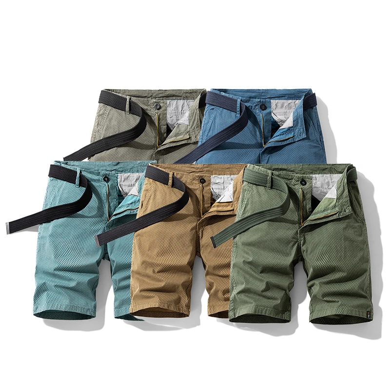 

Summer Men Multi-Pocket Cargo Shorts Loose Casual Outdoor Work Shorts