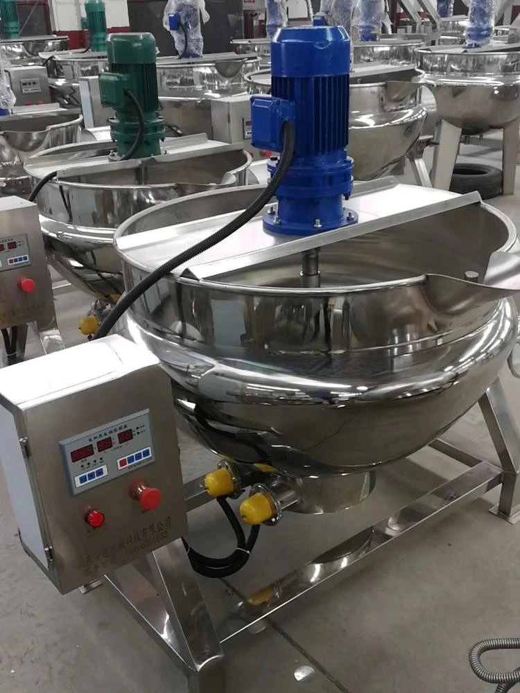 Automatic frying pan, electric heating planetary wok, sugar boiling equipment automatic frying pan