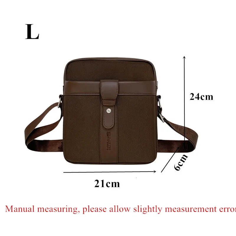 Fashion Business Bags For Men Handbag Large Capacity Office Document Business Single Shoulder Crossbody Handbag Messenger Bags