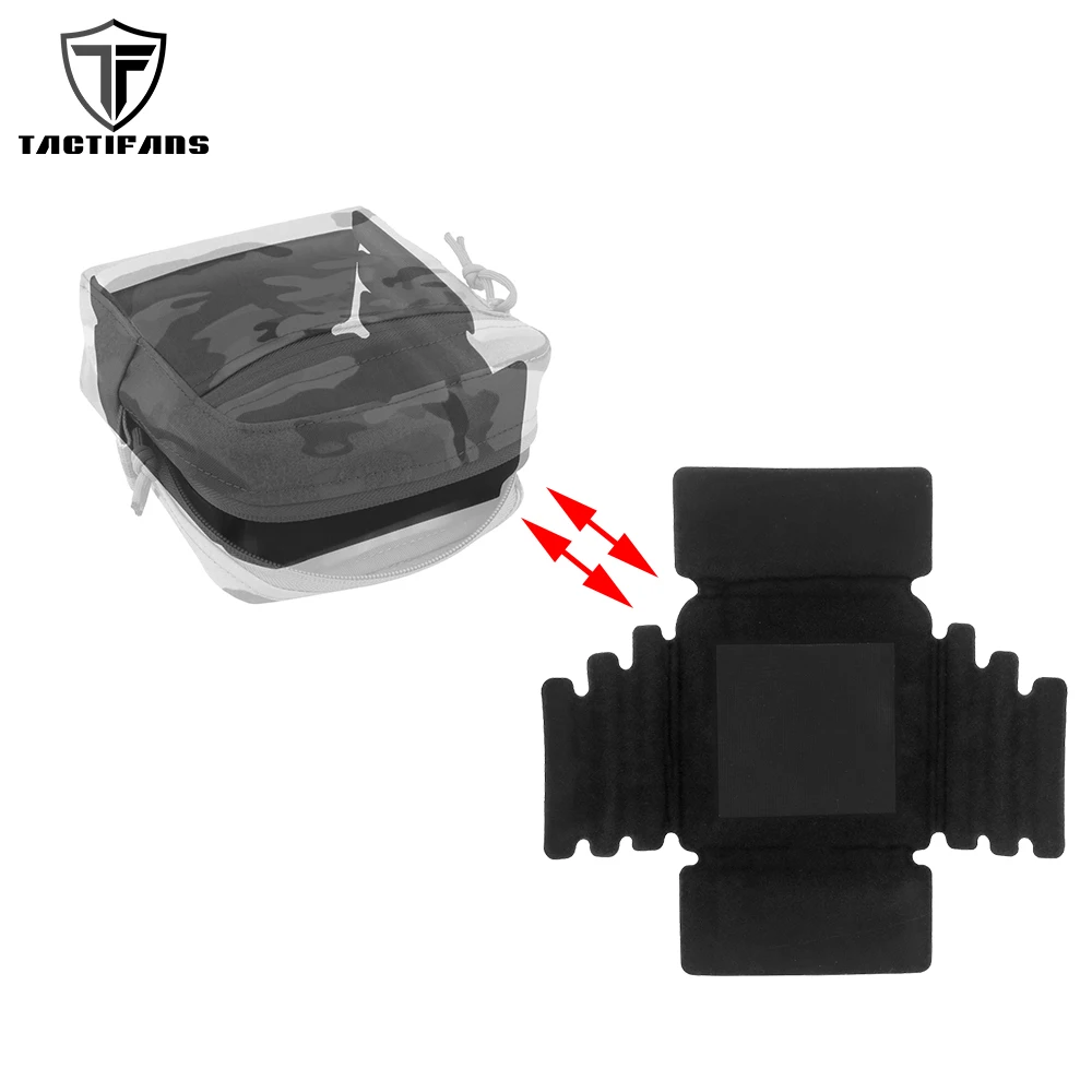 Tactical 6×6 GP Pouch EVA Foam Insert Protective Pad Soft Cushion Protector NVG Mask Goggles Camera Hunting Tool Protection