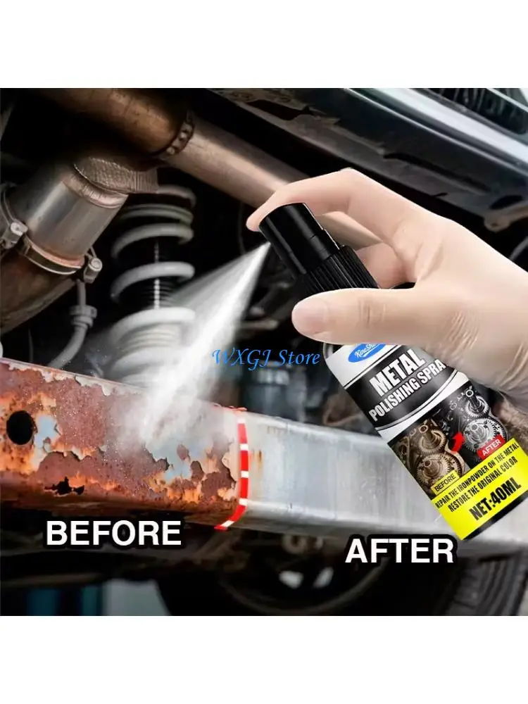 37JE Automobile Metal Rust Removal Sprayer Auto Wheel Parts Paint Antirust Cleaner