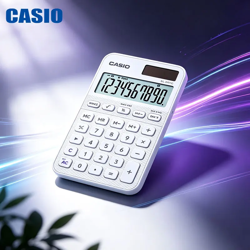 Casio SL-310YC/MS-20YC/DJ-120D/MX-120B Supply chain procurement cost accounting office calculator - Simple and versatile design