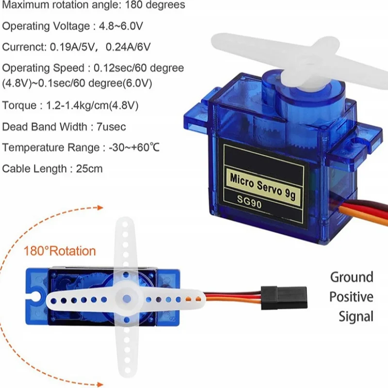 SG90 9gРулевая шестерня/9 грамм 450 Вертолет Модель самолета с неподвижным крылом BlackQCFlag SG90 9gРулевая шестерня/9 грамм 450 Вертолет Модель самолета с неподвижным крылом BlackQCFlag