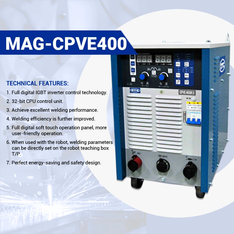 MAG CPVE400 Automatic MIG Welding Machine Payload 10KG 1510mm 3D Robot Welder System for Metal