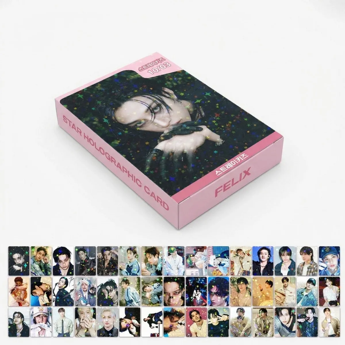 

Карточки STRAYKIDS BangChan с голографическим принтом, канцелярские товары, декоративные бумажные карточки, украшение для рабочего стола в учебной комнате, для фанатов