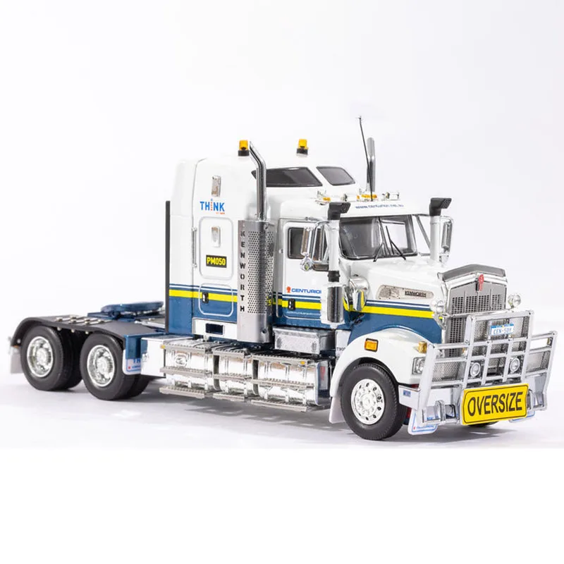 Diecast 1:50 Scale Kenworth T909 Truck Alloy Model Z01567 Collection Souvenir Display Ornaments Vehicle Toy