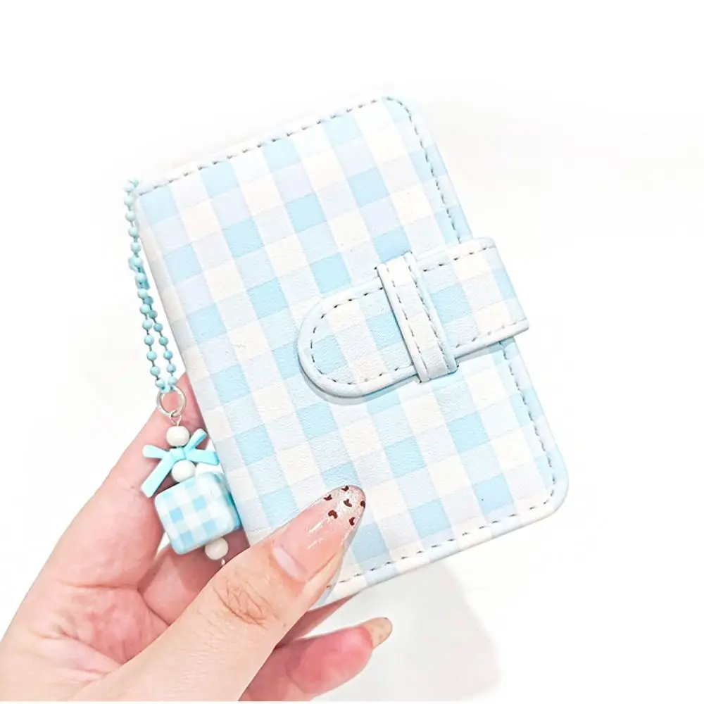 28 Pockets 3 inch Photo Album Grip Texture with Pendent Instant Film Camera Album PU Universal for Fujifilm Instax Mini 12/11/9