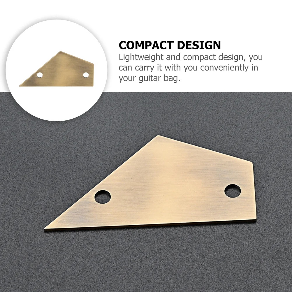 

Triangle Fret Leveling Ruler Guitar Neck Straightness Checker String Height Measuring Tool For Fretboard Adjustment Luthier