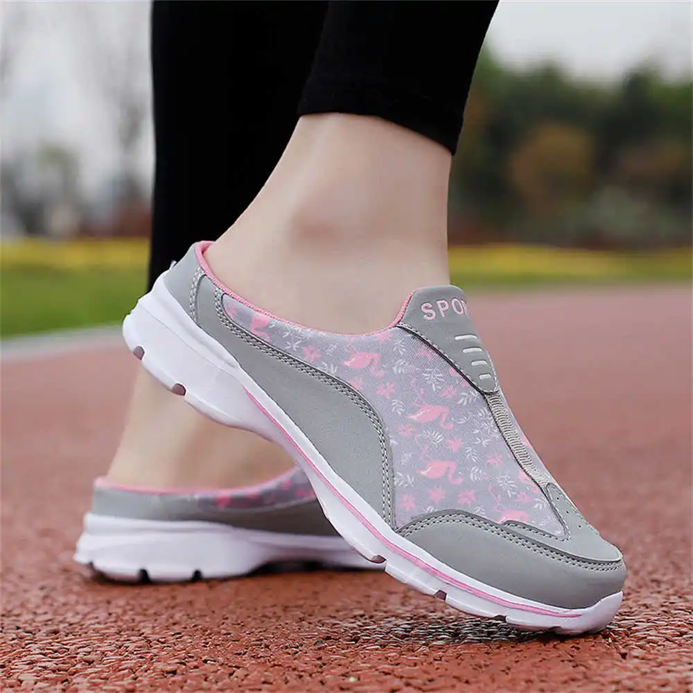 Size 39 Bicolor White Loafers Ladies Casual Kawaii Shoes Sneakers Original Sports Woman Sneakers Sapateni Portable Tenix