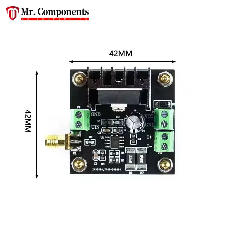 1PCS Voltage Controlled Constant Current CC Module High Power Current Source High Linearity Laser LED Driver Amplifier Board