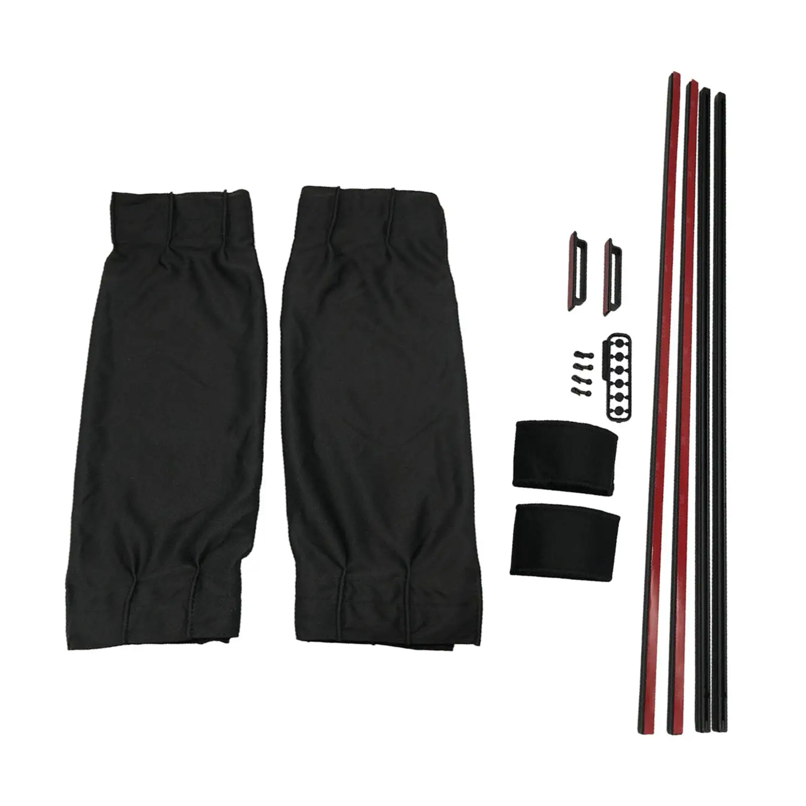 

Cotton Car Window Curtains Black Vehicles Sun Shade Sunshade Accessories