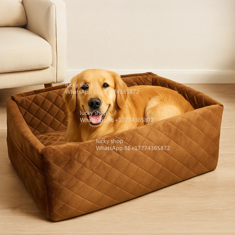 Dog Out Seat Cushion Small and Medium Dog Kennel, Pet Car Nest