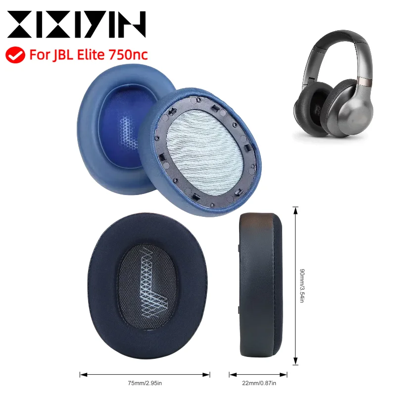 

Earphone pads For JBL Everest Elite 750 750NC Noise-Cancelling replacement Earpads Mesh cloth Memory Covers Sponge Soft