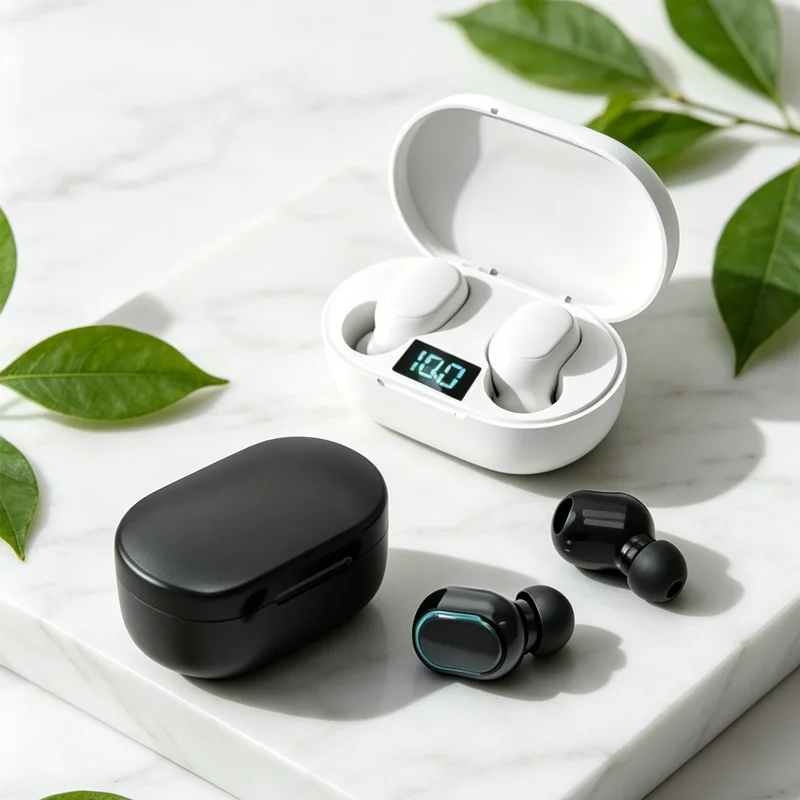 New TWS E6S wireless Bluetooth wireless headset with microphone noise reduction earplug headset
