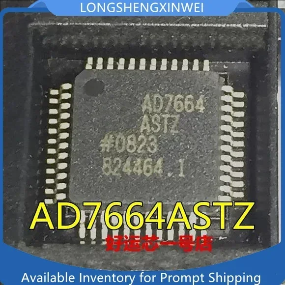 1PCS AD7664ASTZ AD7664AST Analog-to-digital Converter Chip LQFP48 Original AD7664 in Stock